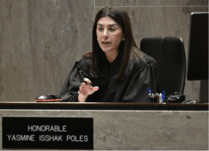 Oakland County Circuit Court Judge Yasmine Poles sentenced Carlos Hernandez and Joshua Zuazo to life in prison in the killing of Hussein Murray in his home in Rochester Hills on October 11, 2024. Photo by The Detroit News.